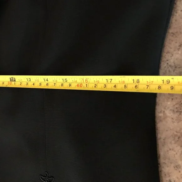 Black Blazer/Skirt Set Women's Size 14 Studio 1 - Picture 7 of 16